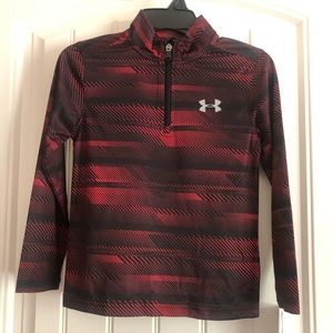 Under Amour Half Zip Up Long Sleeve Shirt
